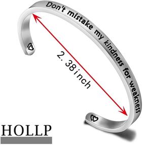 img 3 attached to HOLLP Inspiration Bracelet Motivation Kindness