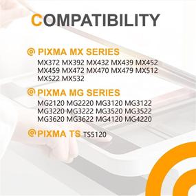 img 3 attached to 🖨️ SOKO Remanufactured Ink Cartridges for Canon PG-240XL and CL-241XL, Affordable 2-Pack (1 Black, 1 Tri-Color) for PIXMA MG3620, TS5120, MX472 and More