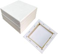 🎨 sl crafts artist mini stretched canvas: 6x6 professional quality frame pack of 6 logo