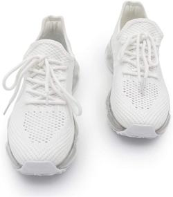 img 2 attached to LUCKY STEP Women's Athletic Shoes - Cushioned and Breathable Sneakers