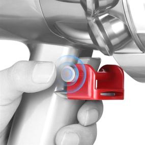 img 4 attached to 💡 LANMU Trigger Lock for Dyson V15, V11, V10 Vacuum Cleaners: Power Button Lock Accessory for Convenient Cleaning Experience