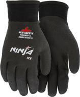🧤 enhance safety with memphis n9690fcl double gloves coating: superior protection for demanding work environments logo