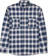 j ver men's regular sleeve flannel shirts – versatile and comfortable logo