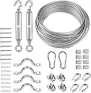 🔧 tootaci turnbuckle wire tensioner kit - versatile cable railing & outdoor light hanging solution" логотип