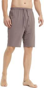 img 1 attached to Discover the Ultimate Bamboo Lounge with Lightweight Pockets: Charcoal Edition