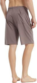 img 3 attached to Discover the Ultimate Bamboo Lounge with Lightweight Pockets: Charcoal Edition