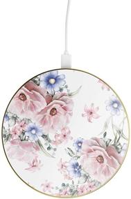 img 3 attached to IDeal Of Sweden Qi-Certified Wireless Charger 10W Charging Station For IPhone And Samsung Galaxy Phone Models (Floral Romance)