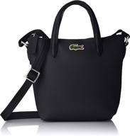 👜 lacoste womens shopping cross nf2609po: stylish women's handbags, wallets, and crossbody bags for effortless shopping logo