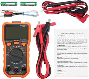 img 3 attached to Neoteck 6000 Counts TRMS Auto Ranging Digital Multimeter: NCV Detector, Voltage & Current Meter, Temperature, Capacitance, Diode and Continuity Tester