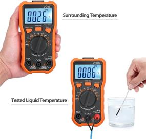 img 2 attached to Neoteck 6000 Counts TRMS Auto Ranging Digital Multimeter: NCV Detector, Voltage & Current Meter, Temperature, Capacitance, Diode and Continuity Tester