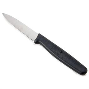 img 1 attached to 🔪 Victorinox 47501: Cutlery 4-Inch Utility Knife with Black Polypropylene Handle - Superior Quality Cooking Essential