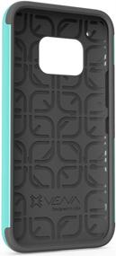 img 1 attached to 📱 TEAL & GRAY HTC One M9 Case - VENA [Legacy] Slim Fit Dual Layer Hybrid Case with Kickstand, Screen Protector - 2015 Edition