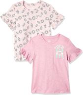 🍉 watermelon girls' clothing: amazon brand short sleeve t-shirts logo