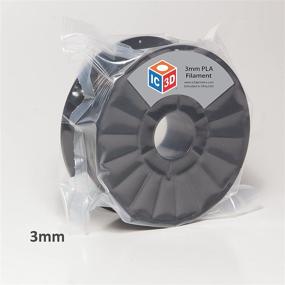 img 2 attached to 🖨️ IC3D Black 3mm Printer Filament: Top-quality Additive Manufacturing Products and 3D Printing Supplies