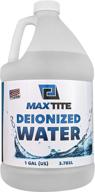 maxtite type deionized water laboratory logo