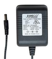 jameco reliapro ddu300050e9340 ac to dc wall adapter: 30v, 0.5 amp, 15w- compact & efficient transformer single output logo