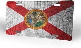 img 3 attached to Delerain License Aluminum Florida Decoration