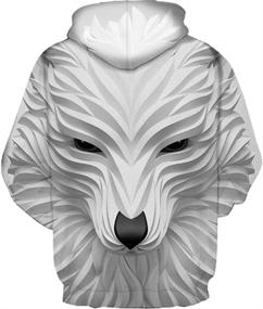 img 3 attached to 🦄 CYUURO Unicorn Sweatshirts Pullover Hoodies for Boys – Trendy Clothing and Fashion Sweatshirts & Hoodies