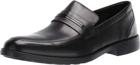 img 4 attached to Bostonian Men's Birkett Black Leather Shoes for Men