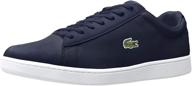 lacoste men's carnaby evo navy sneakers - fashionable men's shoes for seo logo