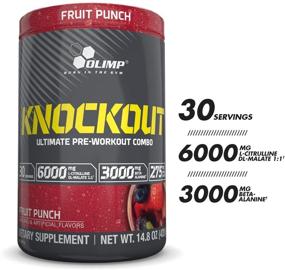 img 3 attached to Olimp Knockout Workout Powder Shake
