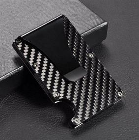 img 2 attached to 🔒 UNIKTREND Minimalist Carbon Wallet with Enhanced Blocking Functionality