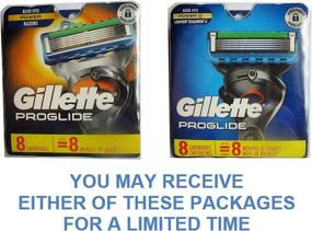 img 1 attached to 💇 Authentic Gillette 8 Fusion Proglide Razor Blades - New 8 Pack - Genuine NIB - Buy Now!