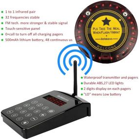 img 1 attached to Retekess TD103 Restaurant Prevention Chargeable