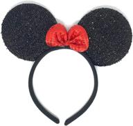 albertino minnie mouse sequin headband logo