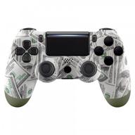 🎮 enhance your gaming experience with the money wireless custom controller for playstation 4 (ps4) - green base logo