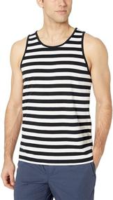 img 3 attached to Amazon Essentials Regular Fit Ringer Heather Men's Clothing