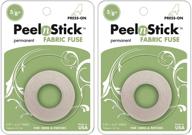 convenient 3346 peel 'n stick fabric fuse tape - 5/8"x20 feet (2-pack) - easy and efficient fabric repair solution logo
