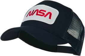 img 3 attached to NASA Logo Embroidered Patched Mesh