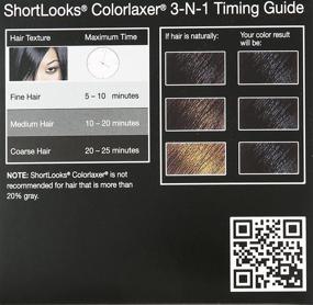 img 2 attached to 💎 Luster's Shortlooks Color Relaxer - 3-in-1 Diamond Black
