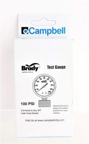 img 4 attached to 🔍 Brady Pressure Gauge 0-100 Lead: Accurate Monitoring for Industrial Applications