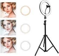 📸 oebld b(10.2''ring light & 20''tripod): окончательное решение для освещения видеосъемки, макияжа, прямой трансляции и youtube. логотип