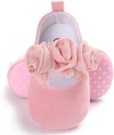 adorable benhero floral princess mary jane 👶 shoes for baby girls' prewalker & wedding attire! logo