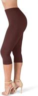 👖 satina ultra soft leggings with high waist, 1" waistband, available in 22 colors logo