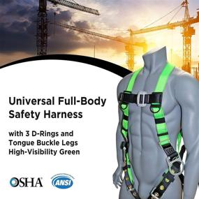 img 3 attached to Safeguard Construction Workers with AFP Protection Harness Scaffolding