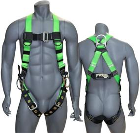 img 4 attached to Safeguard Construction Workers with AFP Protection Harness Scaffolding