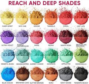 img 3 attached to 🎨 24 Color Set of Mica Powder for Epoxy Resin: Natural Cosmetic Grade Pigment for Soap Making, Lip Gloss, Candle Making, Bath Bomb, Resin Art, Acrylic Nails
