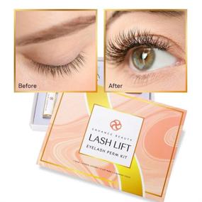 img 1 attached to Eyelash Professional Quality Semi Permanent Curling Makeup
