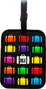 img 4 attached to ✈️ Enhanced Air Travel Accessories: Luggage Tags & Handle Wraps for Heavier World Travel