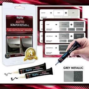 img 1 attached to 🚗 MagicEzy Auto Scratch RepairEzy - Gray Metallic Touch Up Paint for Car Scratches and Chips: Easy Solution for All Makes and Models, No Factory Color Match Required