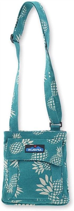 kavu mini keeper pineapple passion women's handbags & wallets and crossbody bags 로고