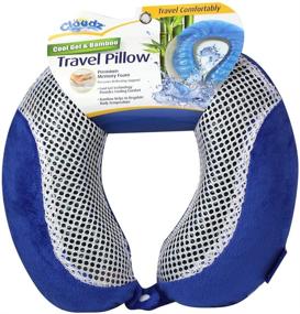 img 4 attached to Cloudz Memory Bamboo Travel Pillow