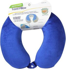 img 1 attached to Cloudz Memory Bamboo Travel Pillow