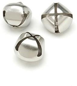 img 3 attached to 🔔 18-Pack Silver Jingle Bells - 1-Inch Size and Ideal for Christmas Decor