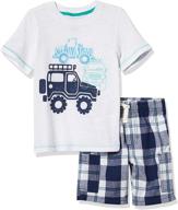 👶 kids headquarters baby boys clothing shorts sets logo