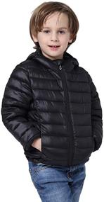 img 2 attached to 🧥 BOFETA Kids Winter Hooded Lightweight Puffer Jackets: Stay Warm and Stylish All Season